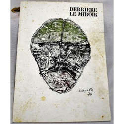 RIOPELLE. Derriere Le Miroir 208. (Fevrier 1974)